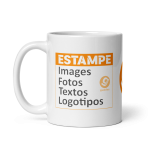 Caneca Branca Personalizada